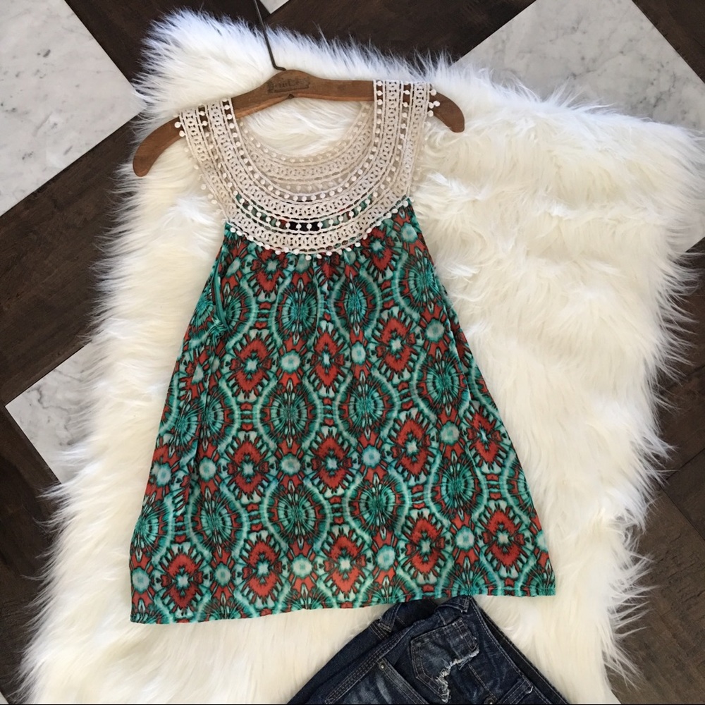 Super Cute Sheer Tank!